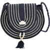 Don Algodon - Pochette Donna paglia con cerniera elegante - borsa spiaggia donna - borsa paglia donna - borse di rafia fatta a mano - borsa paglia mare - borsa spiaggia donna - borsa rafia - Coimbra