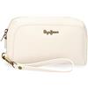 Pepe Jeans Lena Borsa a Mano Bianco 20 x 11 x 4 cm Pelle sintetica, bianco, Bolso de Mano, Borsa a mano