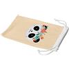 Bonamaison Stampato in Digitale 100% Cotone Custodia Morbida con Coulisse per Occhiali, Sacchetti per Occhiali, Astuccio per Occhiali da Sole, 1 Pezzo, Dimensioni: 11x19 Cm