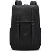 Herschel Unisex Retreat Backpack Black Diamond/Black Standard - 23L