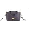For Time Borsa A Tracolla Basic, Borse a Spalla da Donna Nero, 10x18x26 Centimeters (W x H x L)