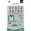 Vaessen Creative Timbri in Silicone 32 pz - Calendario dell'Avvento | Lavoro preciso, DIY, Biglietti fatti a mano, Buste, Scrapbooking, Con stamping tool e blocchi acrilici