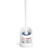 Rayen - Spazzola WC di Alta Qualità con Design Compatto, Cose Lunghe e Densamente Disposte, Pulizia Efficace, Bianco, Dimensioni 37,5x11,5 cm
