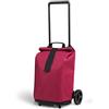 Gimi Sprinter|carrello portaspesa pieghevole con manico telescopico regolabile|sacca antipioggia chiusura avvolgibile e fascia a strappo|con ruote grandi e parafango| 50l|45x39x103cm