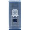 Fackelmann FCK683270 683270-Vassoio Coperchio, Stampo per cubetti di Ghiaccio, Blu, plastica, 26 x 11 cm, 26 cm