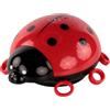 ANSMANN Starlight Ladybird, proiettore a LED con cielo stellato, ausilio per dormire per neonati, bambini, adulti o anche come luce per l'allattamento, materiali testati, rossa