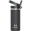 Super Sparrow Sparrow Borraccia Termica con Cannuccia 0.5L/0.75L/1L Borracce Acciaio Inox | Bottiglia Senza BPA & Perdite -Lavastoviglie, Caldo & Freddo, Scuola, Sport -SwivelSip Borraccia Tappo Cannuccia