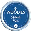Woodies Inchiostro a Base Dye Latta Silenzioso Mare, Acrilico, Multicolore, 3 Pezzi