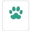 Artemio 1.6 cm Small Paw Leva Punch, Verde