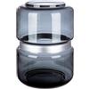 GILDE Vaso Opti vetro grigio altezza 35 cm diametro 25 cm decorazione accessorio casa idea regalo decorazione interni