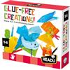 Headu - Glue-free Creations! - Divertiti a Trasformare la Carta | Kit Creativo Bambini da 4 a 8 Anni, Lavoretti con Carta Senza Colla, Attività Manuali, Art&Craft, Idea Regalo, Made in Italy