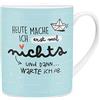 H:)PPY life Happy Life - Tazza Jumbo XL, Porcellana, 60 cl