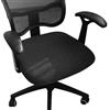 FORCHEER Coprisedia per sedia da ufficio, impermeabile, in tessuto jacquard, per sedia da computer, colore nero