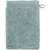 Möve Superwuschel - Guanto da bagno, 20 x 15 cm, 100% cotone, colore verde tè