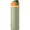 Owala FreeSip Borraccia termica in acciaio inox, 710ml, Camo Cool | Acciaio inox termico | Coperchio antigoccia | Senza BPA, senza piombo e senza ftalati | Beccuccio 2 in 1