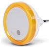 SCS Sentinel - Luce notturna bambini -Rilevamento crepuscolare - Giallo
