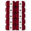 Stafil Colors Set da 10 Gomitoli Colore bordeaux - 10 Gomitoli da 50 g (500 g Totali) - Lana Acrilica per Uncinetto, Maglia, Amigurumi, Crochet e Lavori Creativi