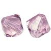 RAYHER HOBBY 14198314 Swarovski di cristallo perline di cristallo, 3 mm, confezione da 50 pz, colore: viola