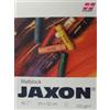 Jaxon Blocco da colorare, 24 x 32 cm, 50 Fogli, 120 g/m², Bianco Puro, Senza acidi, Resistente alla Luce e all'invecchiamento, per gessetti a Olio, Piombo, Colori, Acquerello e pastelli a Cera