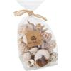 DRW Conchiglie Naturali assortite Borsa 9 x 6 x 12/22 cm, Vari Colori, Bolsa 9x6x12/22cm