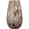 Bloomingville Artem 82057000 - Vaso in vetro, 14,5 x 25 cm, colore: Marrone