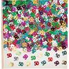 Amscan Coriandoli Numero 50 con Stelline, Multicolore