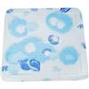 MSV Tappetino Doccia Guscio in PVC 55x55 cm Blu
