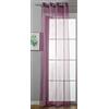 Gardinenbox Tenda trasparente con occhielli Uni, 225 x 140 cm (altezza x larghezza), colore lilla Stores 20332-cn