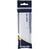 Korbond - Fasce per Chiusura a Gancio e Anello da Cucire, Colore Bianco, 2 x 50 cm