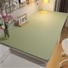 BESTORI Tappetino Scrivania Grande Impermeabile Sottomano Scrivania in Pelle PU Rettangolare Antiscivolo per Ufficio e Casa Verde Chiaro, 60 x 120 cm