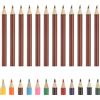 PATIKIL 12 Pezzi Matite Colorate Matite Da Disegno Color Marrone Rossastro | Carine, Con Mine A Base Di Olio, Materiali Per Album Di Arte, Per Libri Da Colorare Per Adulti Artisti