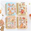 Generic 1Pc Random Capybara A7 Notebook Portable Diary Plan Mini Notebook Student Stationery Gift (8.5 * 10.5cm)