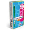 Paper Mate InkJoy - Set di 12 Penne Gel, Punta Media, Verde