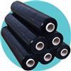 Triplast, pellicola per imballaggio, estensibile e restringente, 400 mm x 250 m, colore: nero (Confezione da 6)