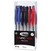 Hi-Text 900 Matic scatola trasparente 20 penne a scatto punta media 1 mm