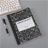 Generic Composition Notebook, 1 Book, Wide Ruled Paper, 7-1/2 x 9-3/4, 100 Sheets per Comp Book