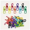 Generic 10/20 confezione di mollette piccole per sacchetti, robuste e resistenti, clip per carta multiuso per ufficio, utilità in metallo, colorate, per cucina e casa, 1.00