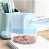 Generic Temperamatite manuale con manico, articoli di cancelleria, portatile, adatto per ufficio e casa, blu