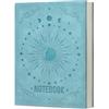Generic Tarot Card Moon Phase Notebook Journal Witchy Gifts for Women Girls Tarot Lovers Wiccan-Blue