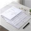 Generic Confezione da 10 buste trasparenti in plastica formato A4, impermeabili, con superficie ruvida, per casa, ufficio, lavoro, organizer per documenti
