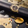 Divalis Extra Grande Mappa del Mondo da Grattare - Mappamondo Grattabile - Mappa del Mondo con Kit di Graffiatura - Cartina Viaggi da Grattare - Gratta Mappa - Luoghi Visitati - Scratch off World Map