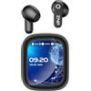 Relxhome N02 Cuffie Traduzione Simultanea, 4-1 AI Auricolari Traduttore Suono Hi-Fi | 165 Lingue e 9 Modalità, Autonomia 48 Ore, Auricolari Touchscreen, Bluetooth 6.0 Ideali per Viaggi, Affari e Studio
