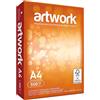 Work of Art Artwork, risma di carta multiuso per fotocopiatrice, 75 g/m2, A4, bianca - 2500 fogli