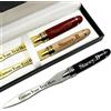 WBgjsnklbnl Tagliacarte personalizzato, apribuste inciso con nome, accessorio da scrivania per uomini e donne, capo, ufficio, regalo per festa del papà o compleanno