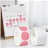Generic Etichette adesive a pois colorate, 1000 pezzi, etichette rotonde da 2,5 cm, per documenti da ufficio (5 multicolore, 2 rotoli, 500 etichette/rotolo)