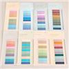 Generic 1600 linguette adesive per libri, 80 colori, per cartelle ed etichette, 4,1 x 1,3 cm