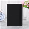Generic A6 Dual-Format A6 Hardcover Notebook - 160Pages 100GSM Thick Paper for Travel & School-BLACK
