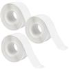 YFYWINSH Nastro per etichette MakeID L1, 3 rotoli da 15 mm x 4 m, etichette termiche | Adatto per MakeID Labelprinter L1 Band, PRT Label, Q1 D35 P12, impermeabile, PVC, autoadesivo, senza toner