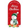 Generic 50 etichette adesive per sigillare scatole regalo di Natale, etichette adesive per confezioni regalo