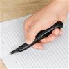 Generic Levapunti magnetico a penna con impugnatura ergonomica, colore nero, strumento professionale per la rimozione di graffette, per aule, casa, ufficio